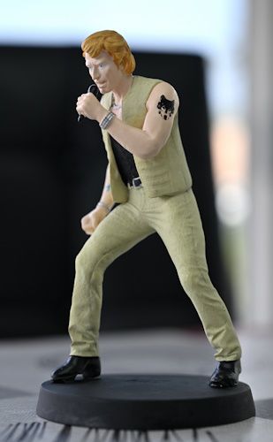 Figurine De Collection Johnny Hallyday N°67 - Alteys - Avec Livret - Neuf Sous Blister