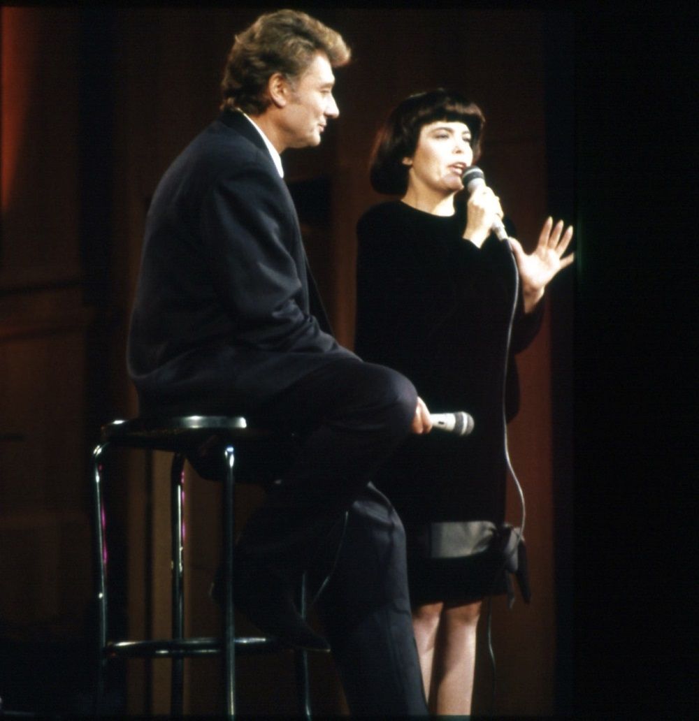 johnny et mireille mathieu 1988